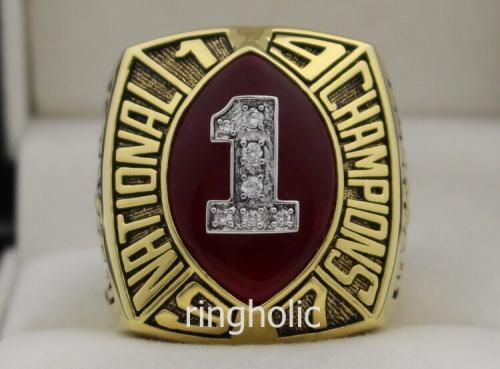 1997 Nebraska Cornhuskers NCAA National Championship Ring