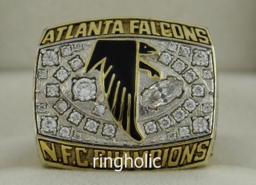 1998 Atlanta Falcons NFC National Football Conference Championship Ring