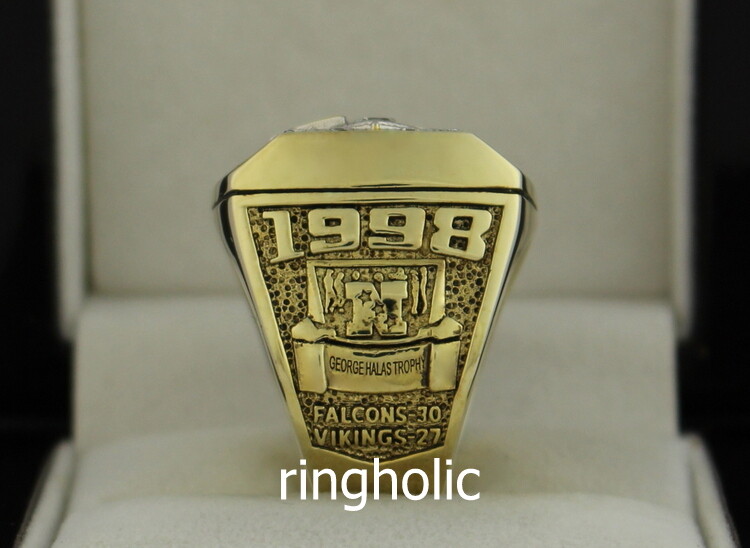 Custom 1998 Atlanta Falcons National Football Championship Ring