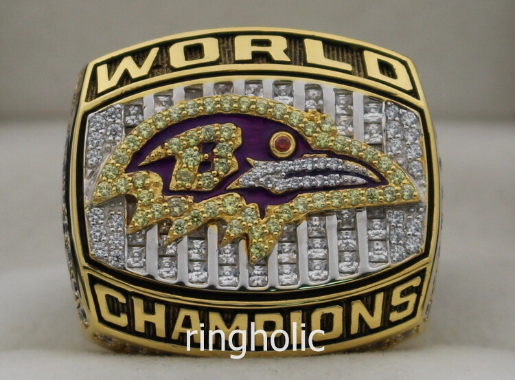 2000 Baltimore Ravens Super Bowl Championship Ring -  www.championshipringclub.com