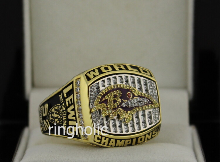 Super Bowl XXXV 2000 Baltimore Ravens Championship Ring