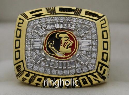 2000 Florida State NCAA ACC National Championship Ring