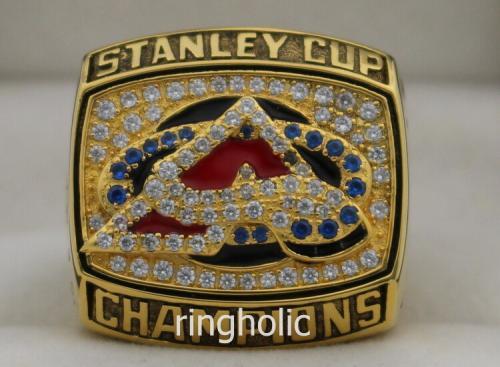 2001 Colorado Avalanche Stanley Cup Championship Ring