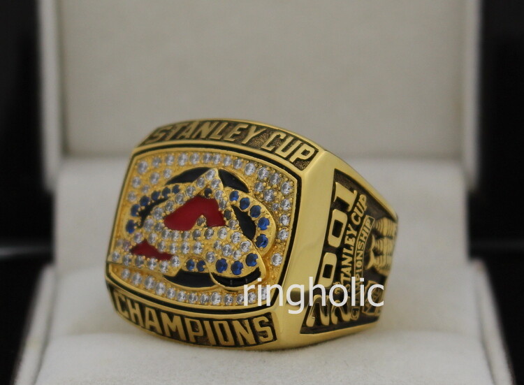 Colorado Avalanche Stanley Cup Ring (2001) – Rings For Champs