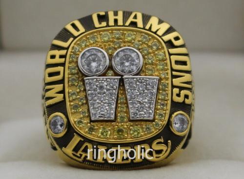 2001 La Lakers National Basketball Championship Ring
