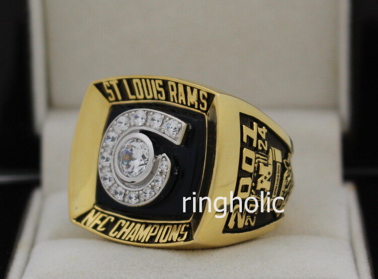 Los Angeles Rams NFC Football Championship Ring (2001) - Premium Serie –  Rings For Champs