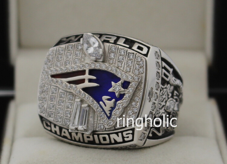 New England Patriots 2001 NFL Super Bowl Championship Ring