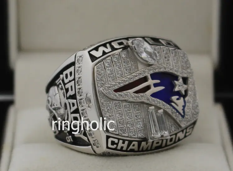 2001 New England Patriots Super Bowl Championship Ring -  www.championshipringclub.com