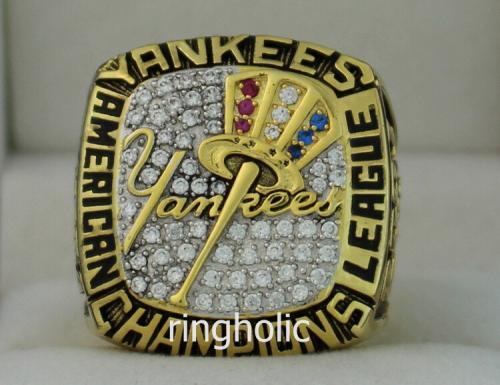 2001 New York Yankees AL American League World Series Championship Ring