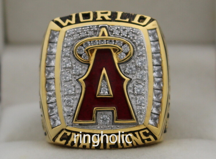 2002 Anaheim Angels World Series Championship Ring - Ultra Premium