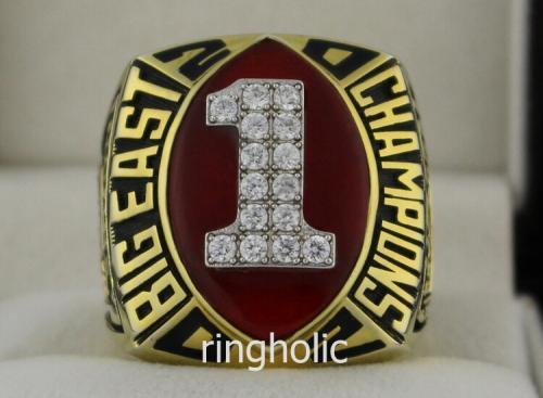 2002 Miami Hurricanes NCAA Big East Championship Ring
