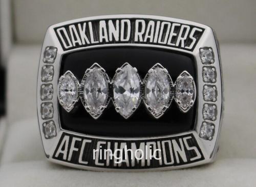 2002 Oakland Raiders AFC American Football Conference Championship Ring