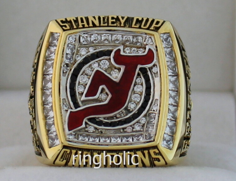 2003 New Jersey Devils Stanley Cup Ice Hockey Championship Ring