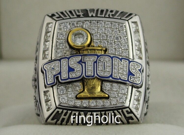 Detroit Pistons 1989/1990/2004 NBA Finals National Basketball World  Championship Ring Collection