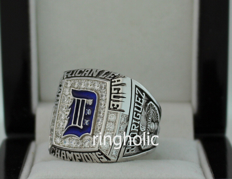 Detroit Tigers Classic Silvertone MLB Ring