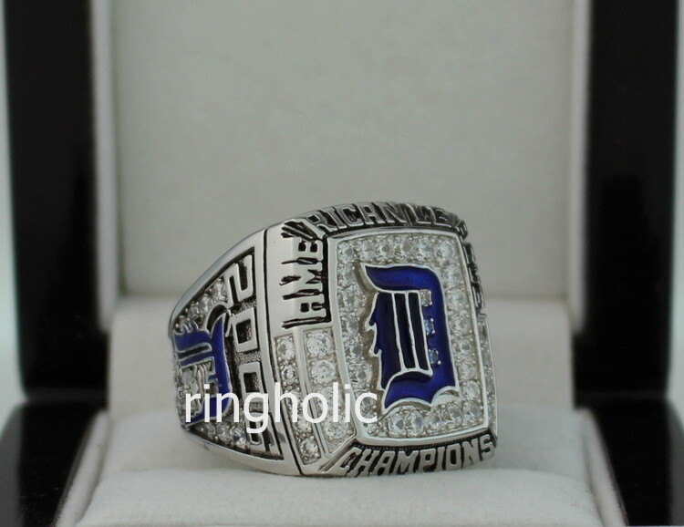 Detroit Tigers Classic Silvertone MLB Ring