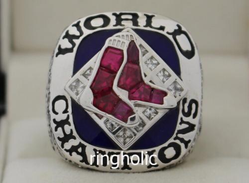 2007 Boston Red Sox MLB World Series Championship Ring (Stone)