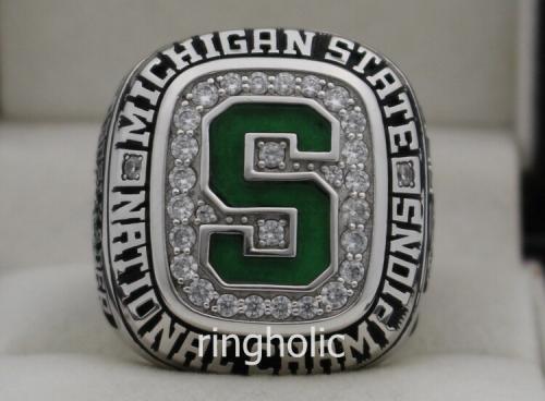 2007 Michigan State Spartans Ice Hockey National Championship Ring