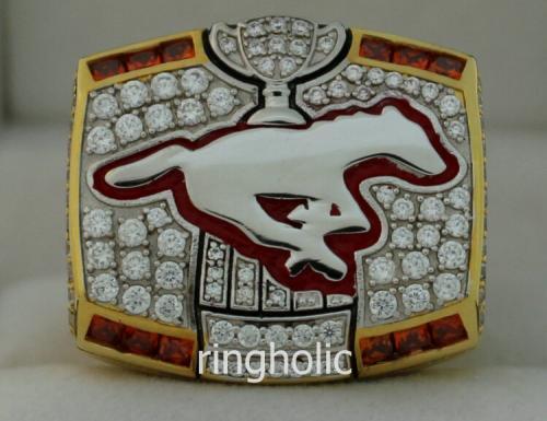 2008 Calgary Stampeders CFL The 96th Grey Cup Championship Ring