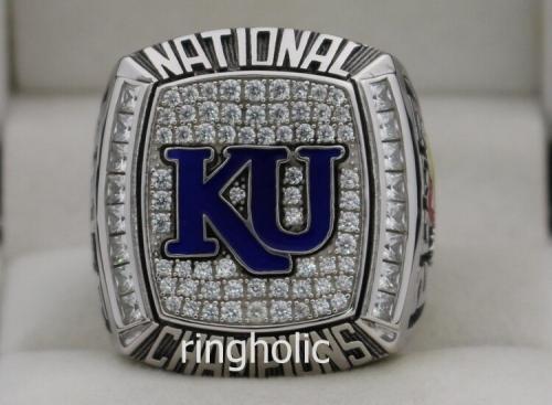 2008 KU Kansas Jayhawks Basketball National Championship Ring