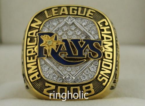 2008 Tampa Bay Rays AL American League Championship Ring