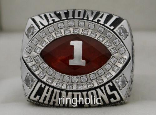 2009 Alabama Crimson Tide NCAA BCS National Championship Ring