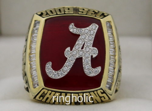 2009 Alabama Crimson Tide NCAA SEC National Championship Ring