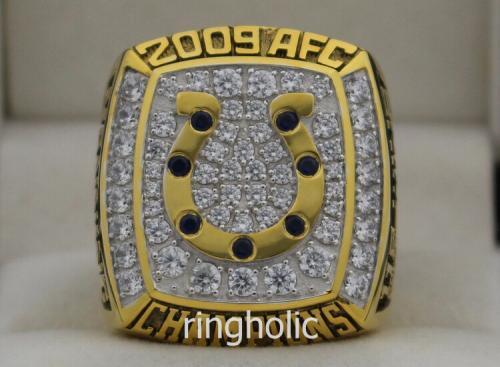 2009 Indianapolis Colts AFC American Football Conference Championship Ring