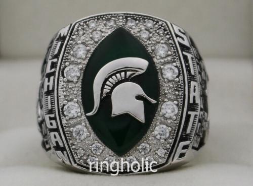2009 Michigan State Spartans Capital One Bowl Championship Ring