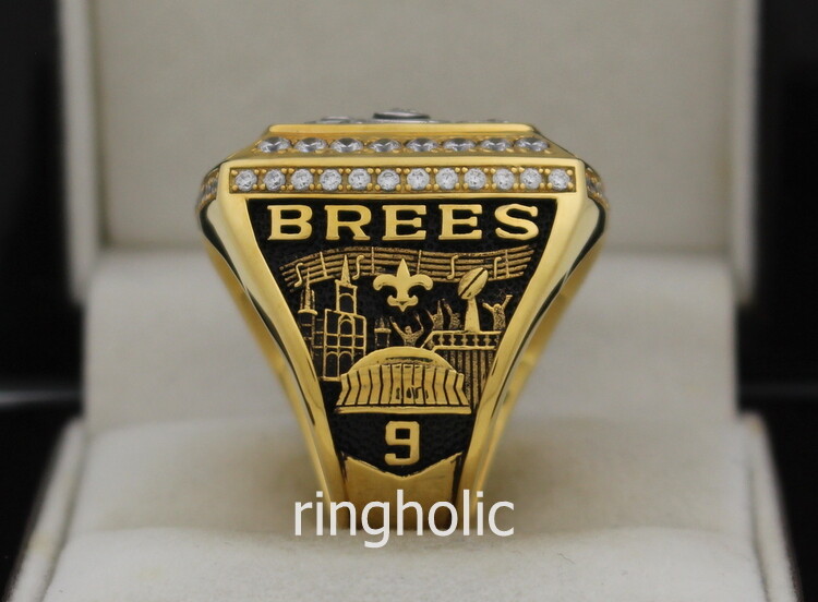 2009 New Orleans Saints Super Bowl XLIV Champions 14K Gold Ring!