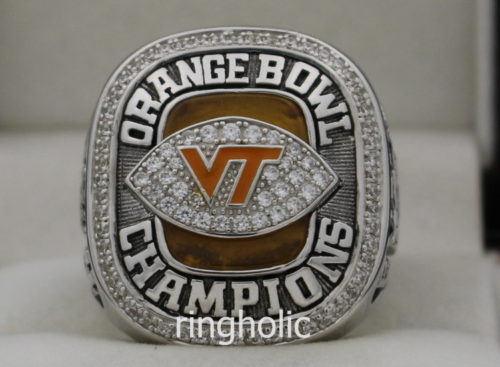 2009 Virginia Tech Hokies NCAA Orange Bowl Championship Ring