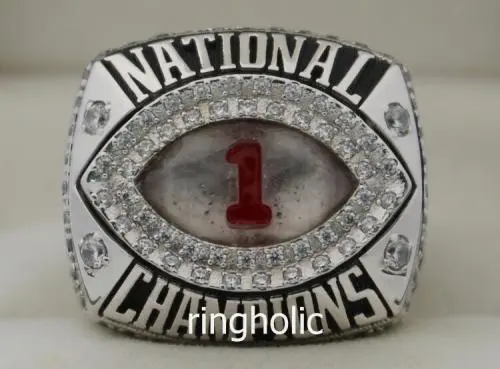 2011 Alabama Crimson Tide BCS Championship Ring