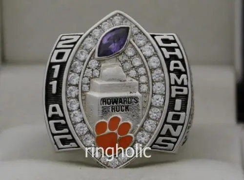 2011 Clemson Tigers NCAA ACC National Championship Ring