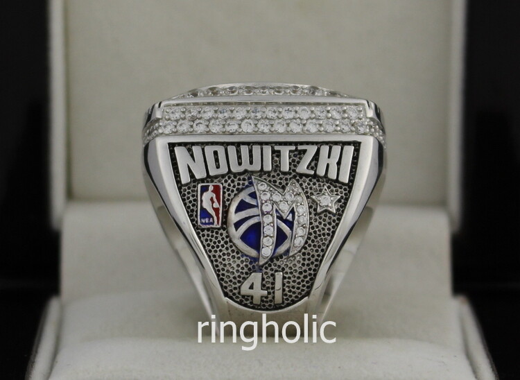 2011 Dallas Mavericks NBA Championship Ring Presented to Point, Lot #80114
