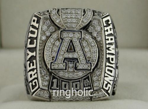 2012 Toronto Argonauts The 100th Grey Cup Championship Ring