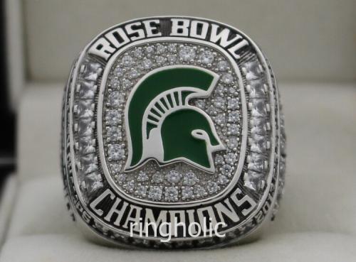 2013 Michigan State Spartans NCAA Rose Bowl and Big Ten Championship Ring