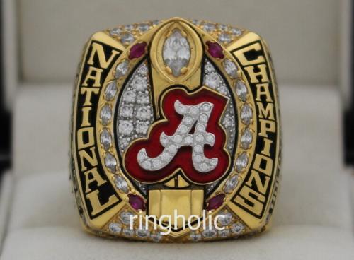 2015 Alabama Crimson Tide Allstate National Championship Ring