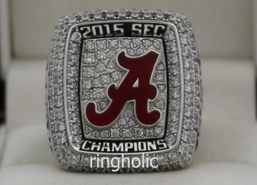 2015 Alabama Crimson Tide NCAA SEC National Championship Ring