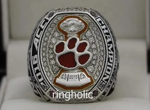 2015 Clemson Tigers NCAA ACC National Championship Ring