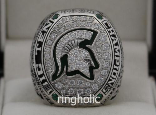 2015 Michigan State Spartans Big Ten Championship Ring