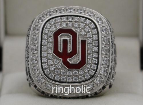 2015 Oklahoma Sooners NCAA Big 12 Championship Ring