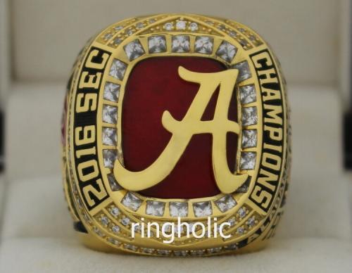 2016 Alabama Crimson Tide NCAA SEC Championship Ring