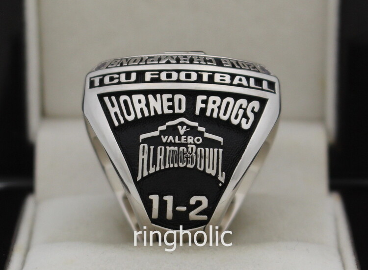 Tcu Horned Frogs Ncaa Alamo Bowl Championship Ring