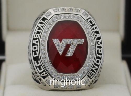 2016 Virginia Tech Hokies ACC Coastal Championship Ring