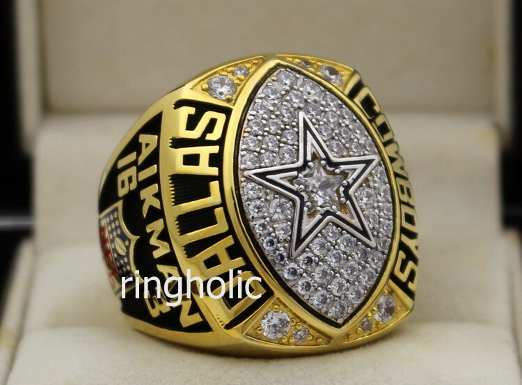 1995 Dallas Cowboys Super Bowl XXX Championship Ring Presented to, Lot  #50647