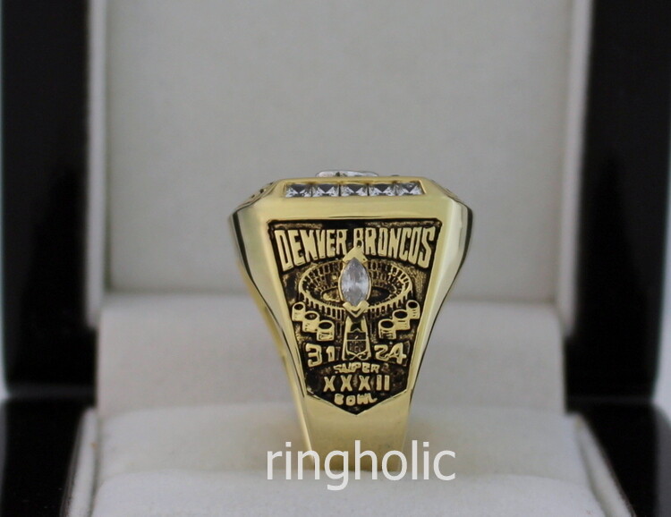 Denver Broncos 1997 NFL Super Bowl Championship Ring