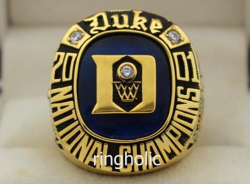 Michigan State Duke 2001 NCAA Basketball Championship Ring