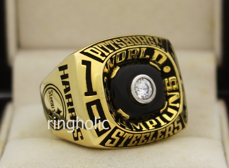 1974 Pittsburgh Steelers Super Bowl IX Championship Ring Presented, Lot  #80095