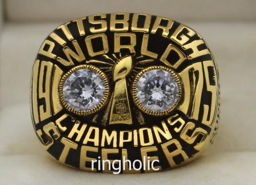 Pittsburgh Steelers 1975 NFL Super Bowl Championship Ring