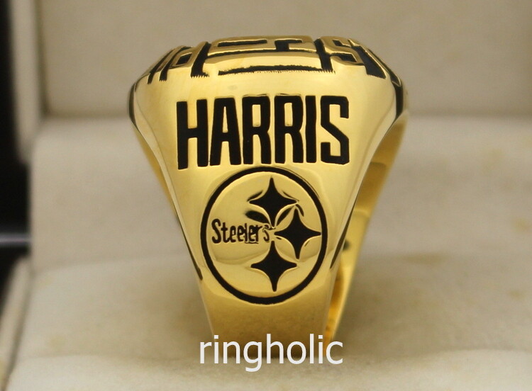 1975 Pittsburgh Steelers Super Bowl X Champions 10K Gold Ring